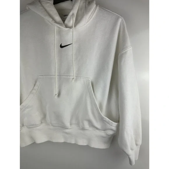 Nike Phoenix Fleece Pullover Hoodie Women's Size Small Oversized Center Swoosh - Picture 5 of 11